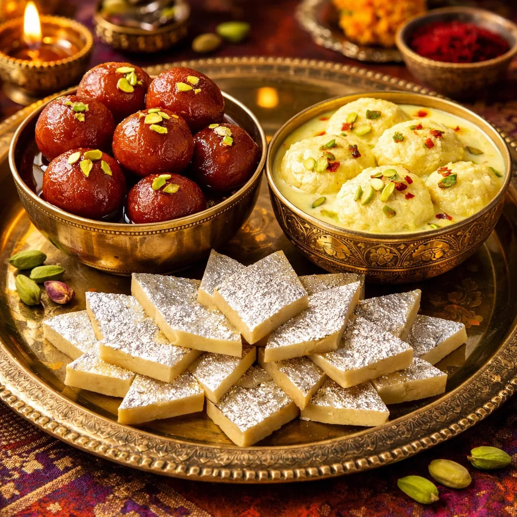 Chaat live counter at birthday party